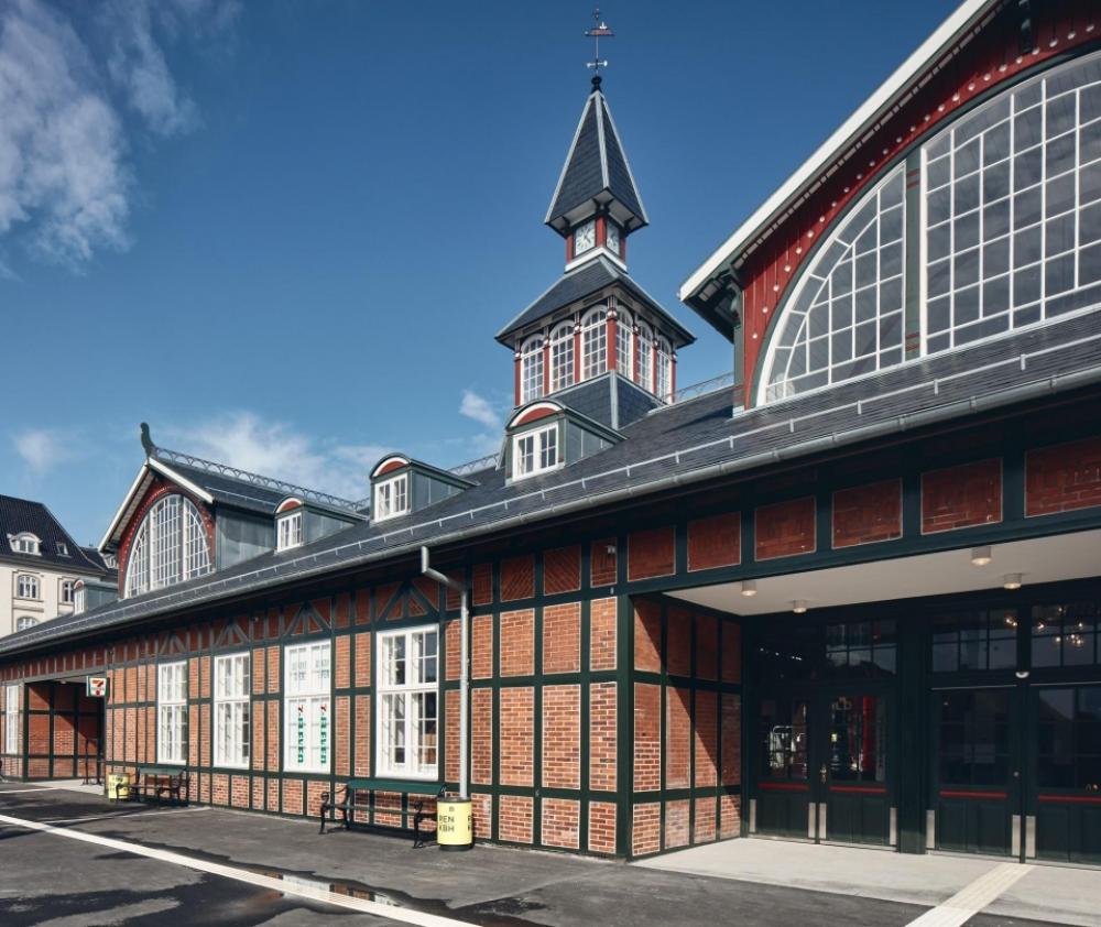 østerport bindingsværk facade