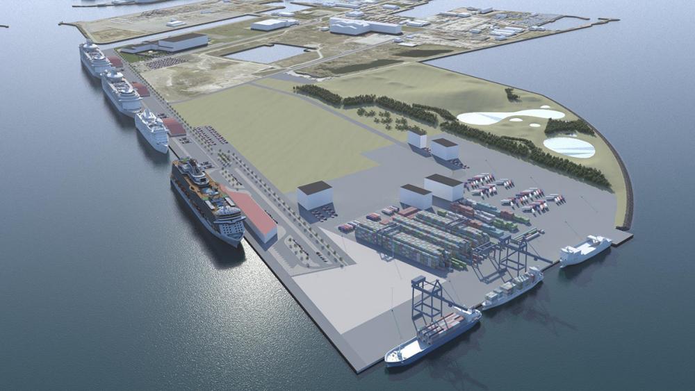 ny containerterminal ydre nordhavn