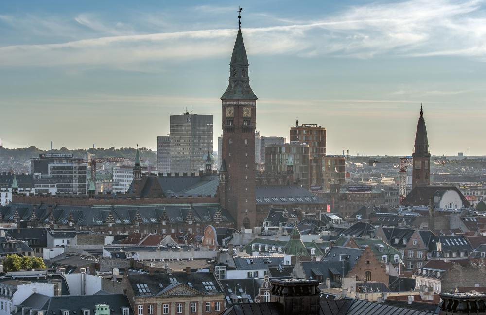 københavns rådhus skyline