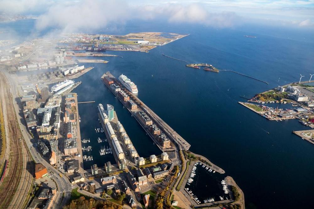 langelinie, nordhavn, havnen