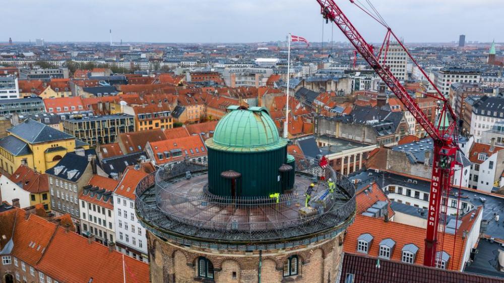 rundetårn, kran, indre by