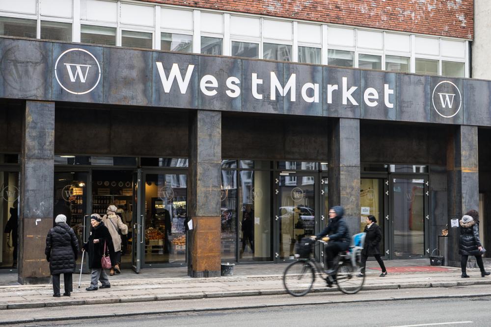 westmarket kolonnade indgang