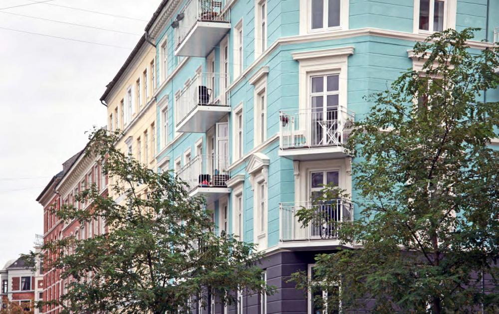 Dybbølsgade altaner københavn vesterbro