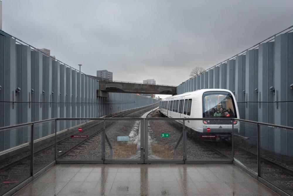 amager metrotog øresund station M2