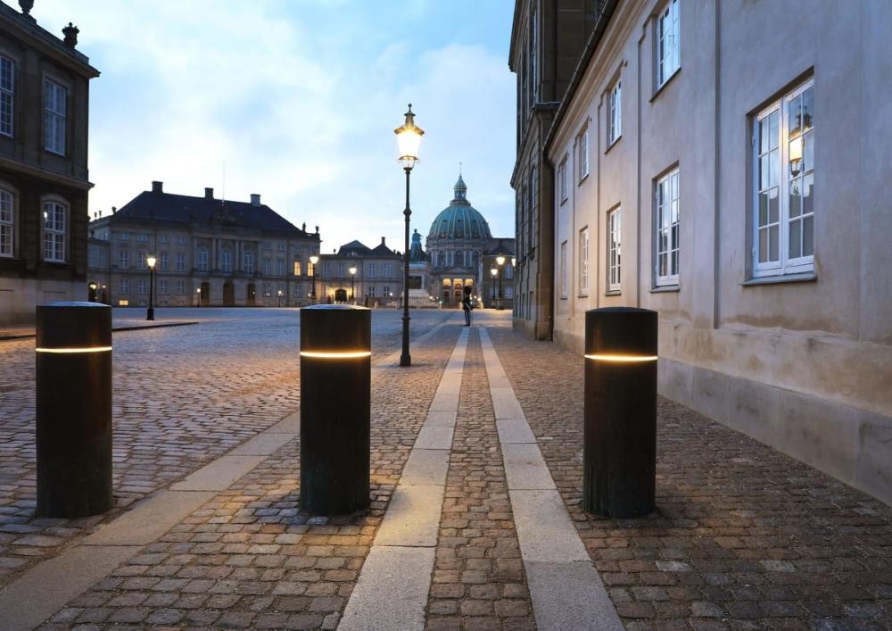 terrorsikring af amalienborg slotsplads