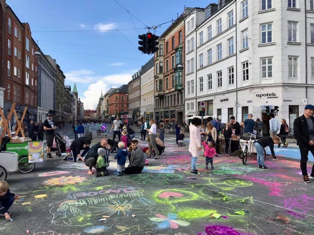 bilfri søndag nørrebrogade