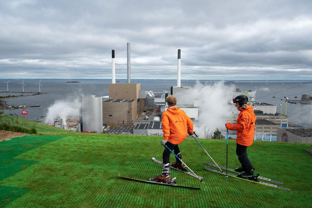 Copenhill Amager Bakke udsigt toppen