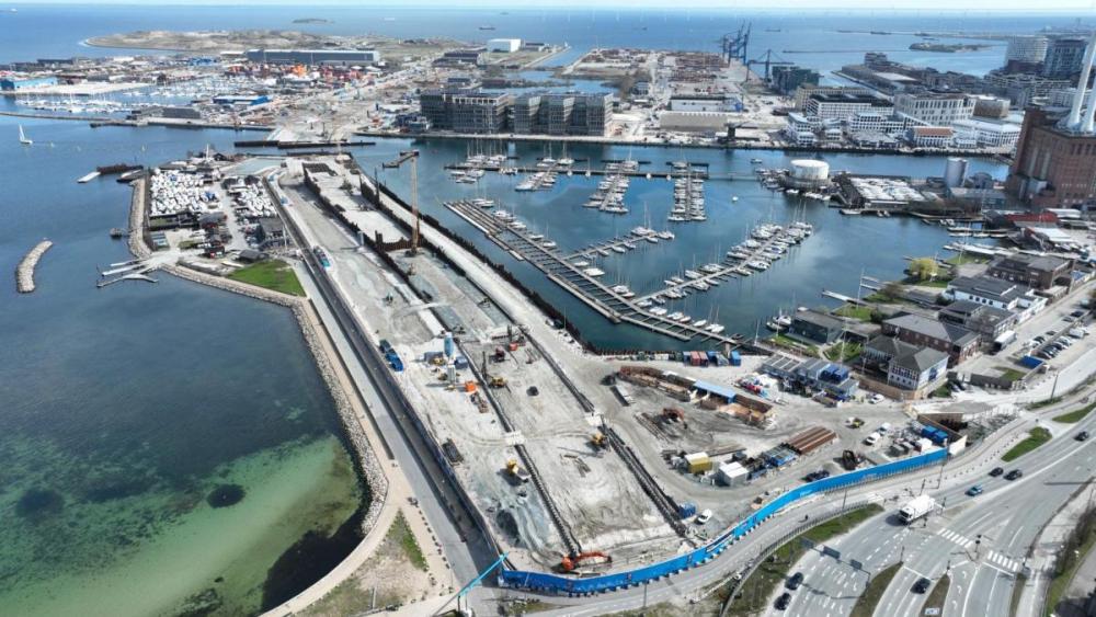 Nordhavnstunnel byggeplads
