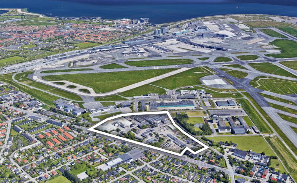 flyverbyen, kastrup, luftfoto