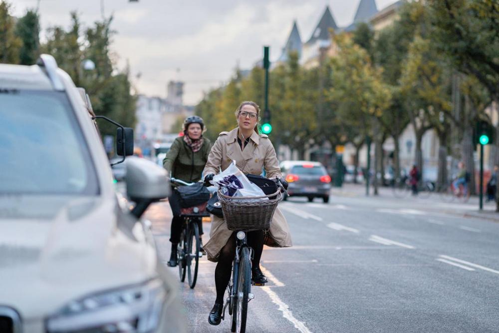 frederiksberg alle, cykler, trafik