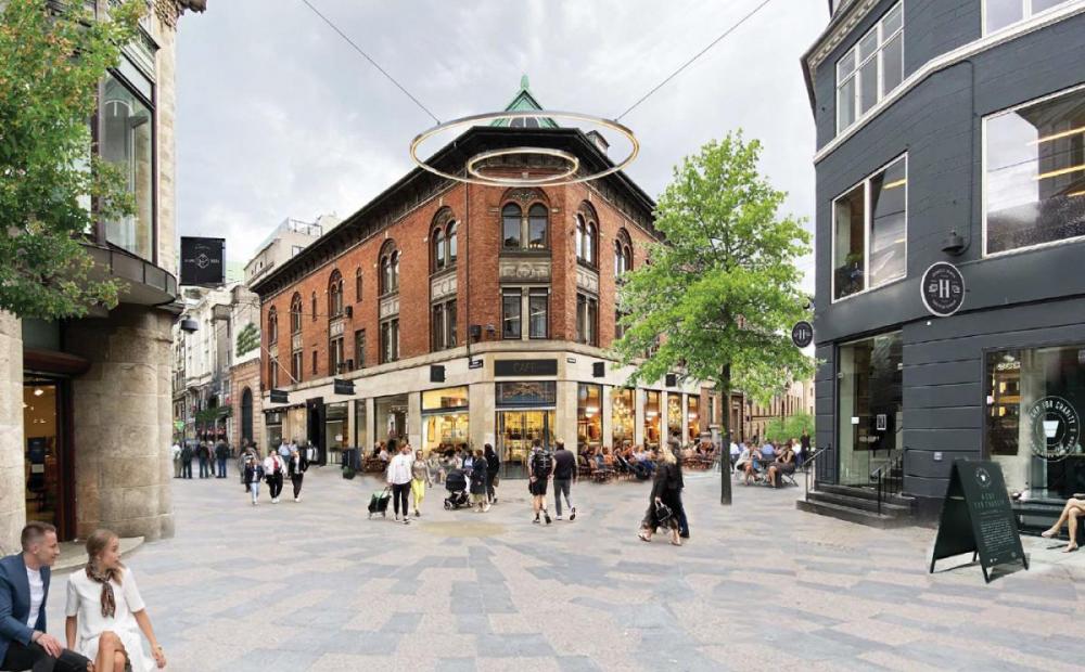 frederiksberggade strøget granitsten