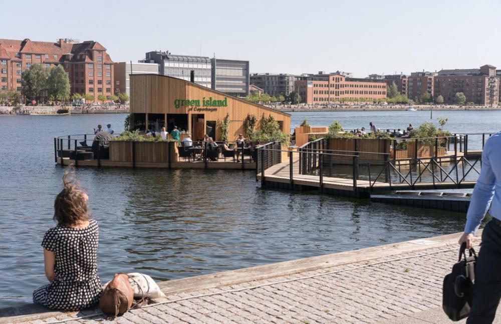 green island københavns havn