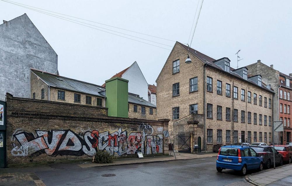 hannovergade, baggård, amager
