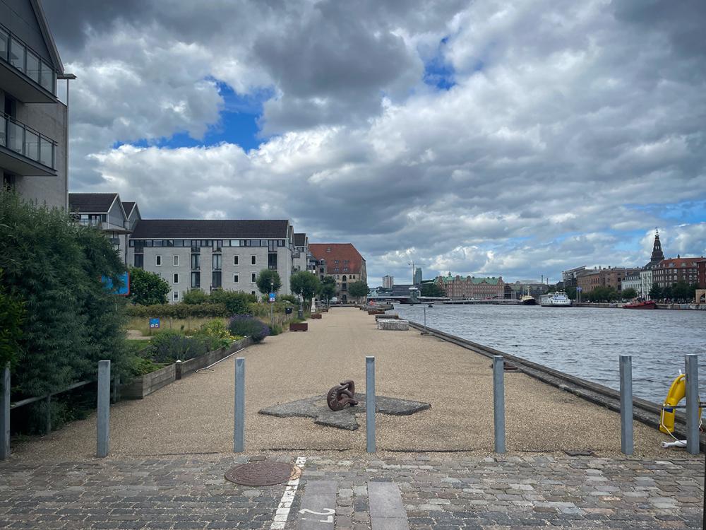 christianshavn, det hvide snit, havnefront