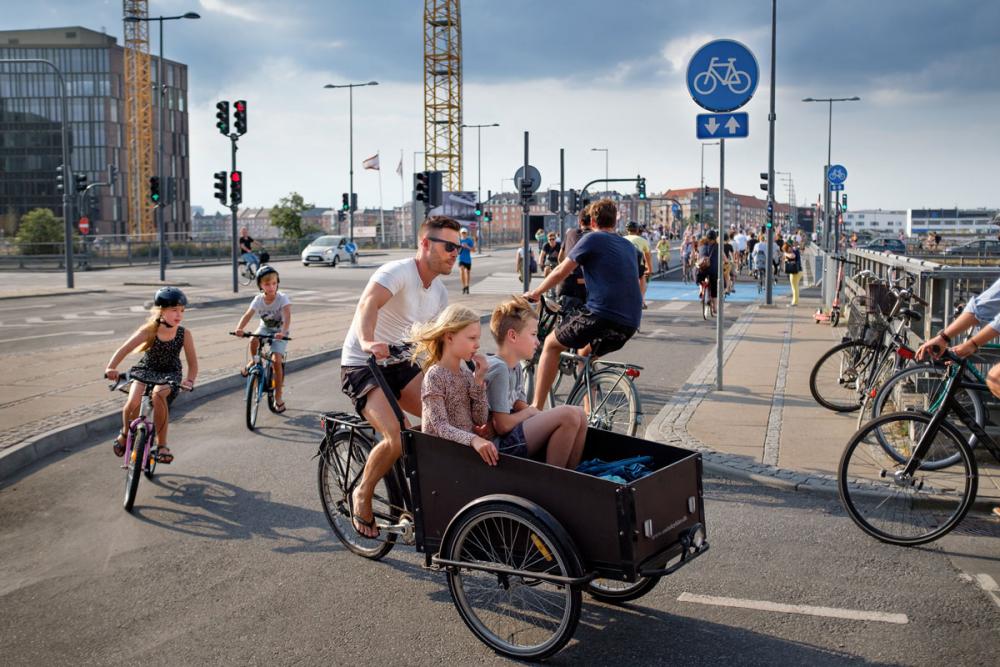 københavn christiania cykel børn dybbølsbro 