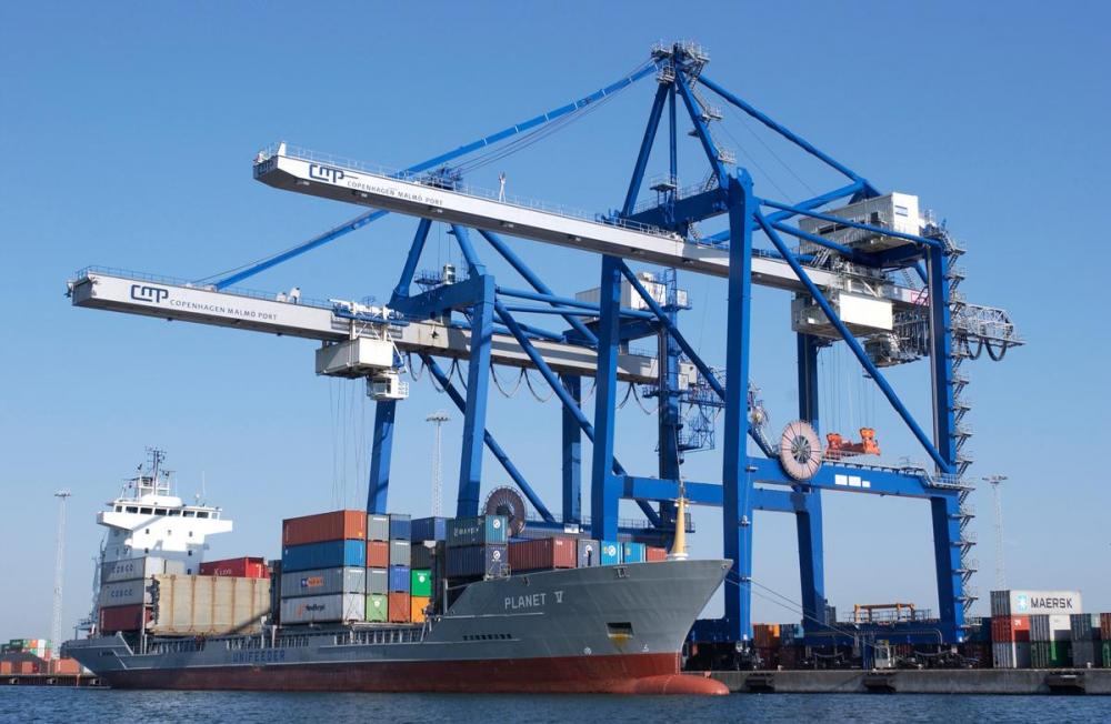 Containerterminal kraner
