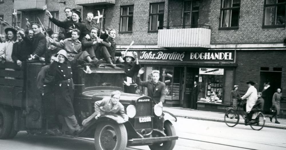 befrielsen, torvegade, 1945