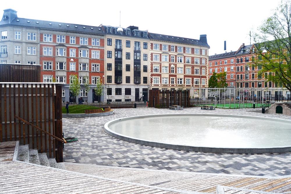 langelands plads skybrudsplads