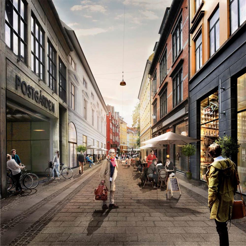 løvstræde som gågade