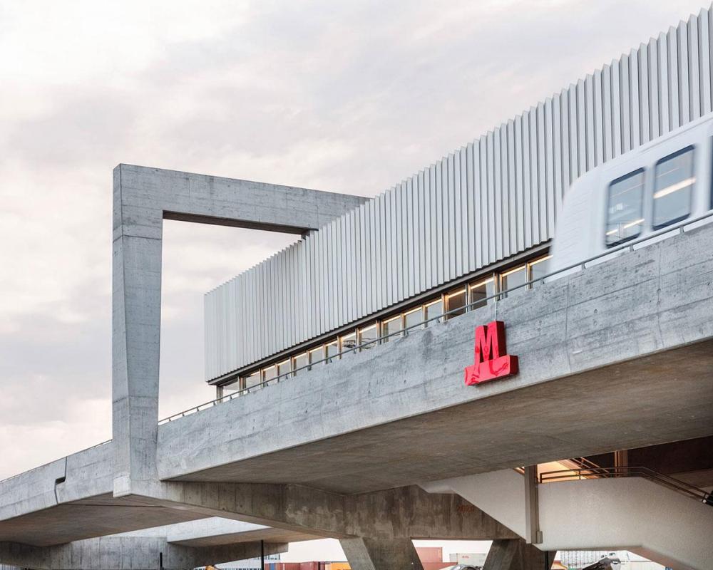 metro nordhavn orientkaj station