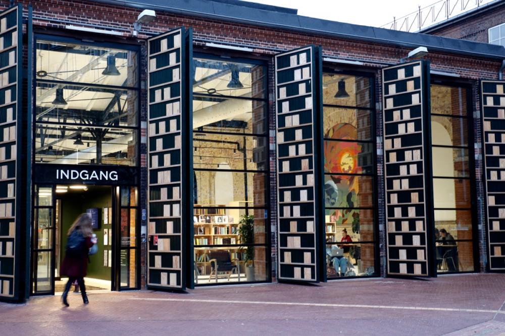 nørrebro bibliotek indgang