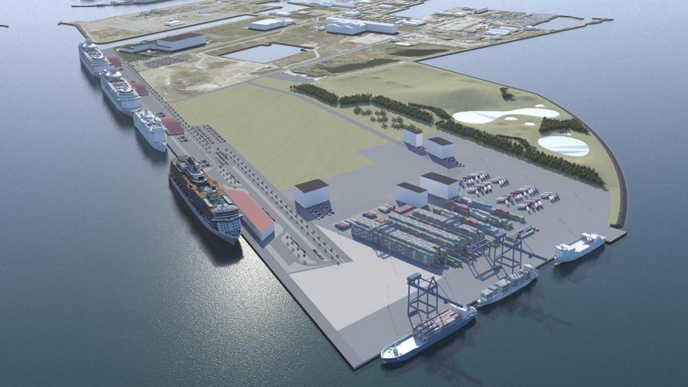 Nordhavn containerterminal krydstogtskaj fremtid