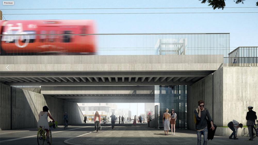 Nordhavn Station forlænges til Århusgade