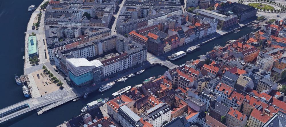 nyhavn, luftfoto