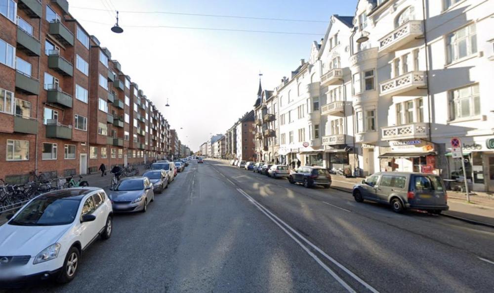 østerbrogade ydre ingen træer