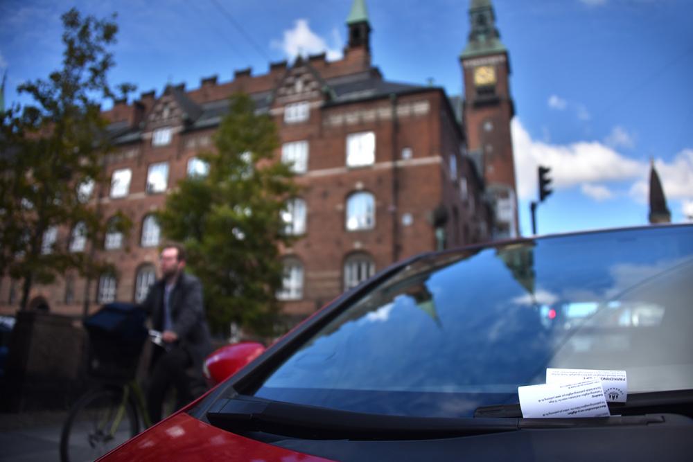 parkeringsafgift københavns rådhus