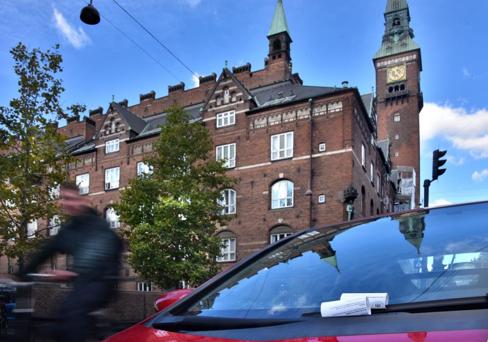 parkering bøde rådhuset københavn