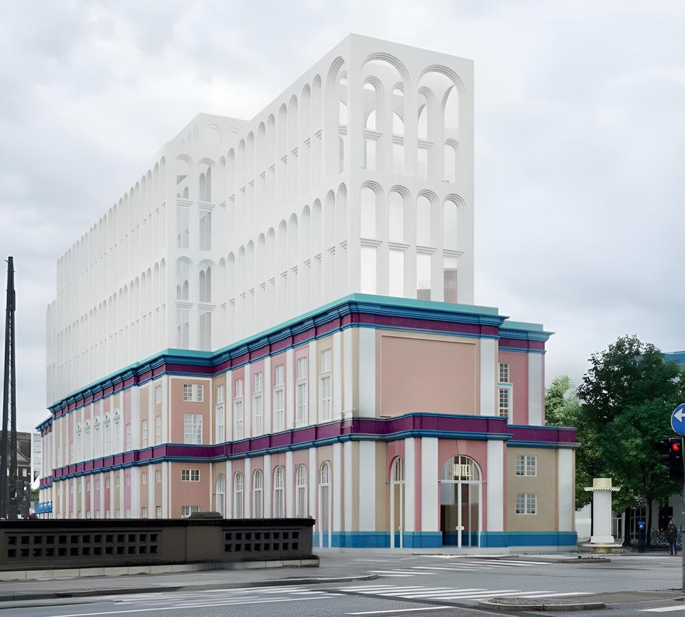 palads cobe fem etager hotel