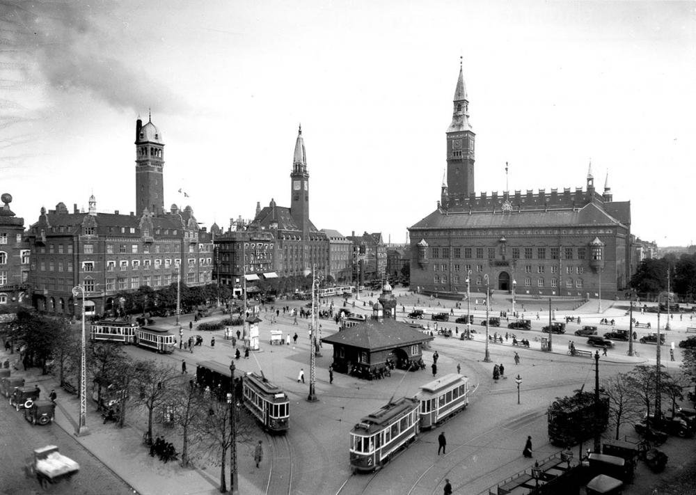 Rådhuspladsen København 1930