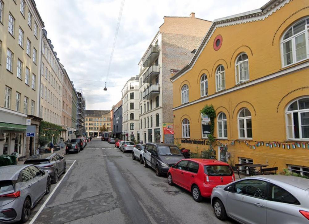 ravnsborggade, gadefoto, biler