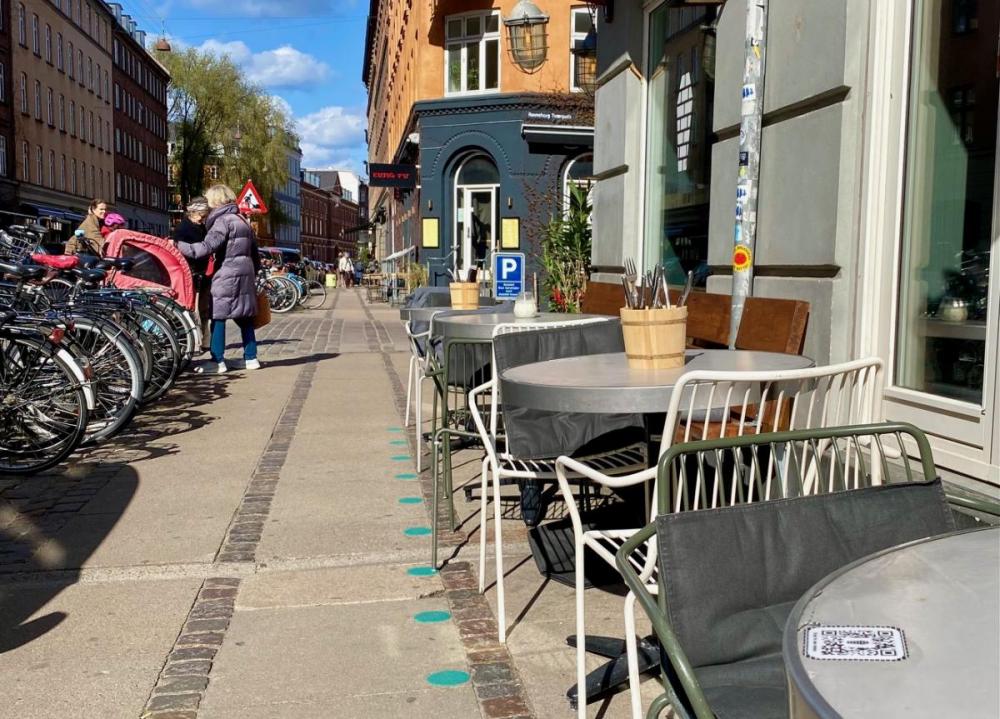  ravnsborgggade, afmærkning, café