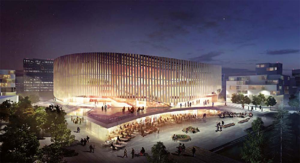 royal arena visualisering lokalplan 