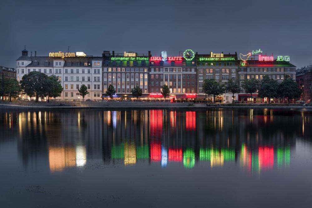 søerne københavn neonlys