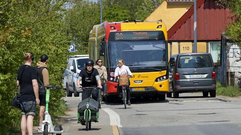 refshalevej, bus, cyklister