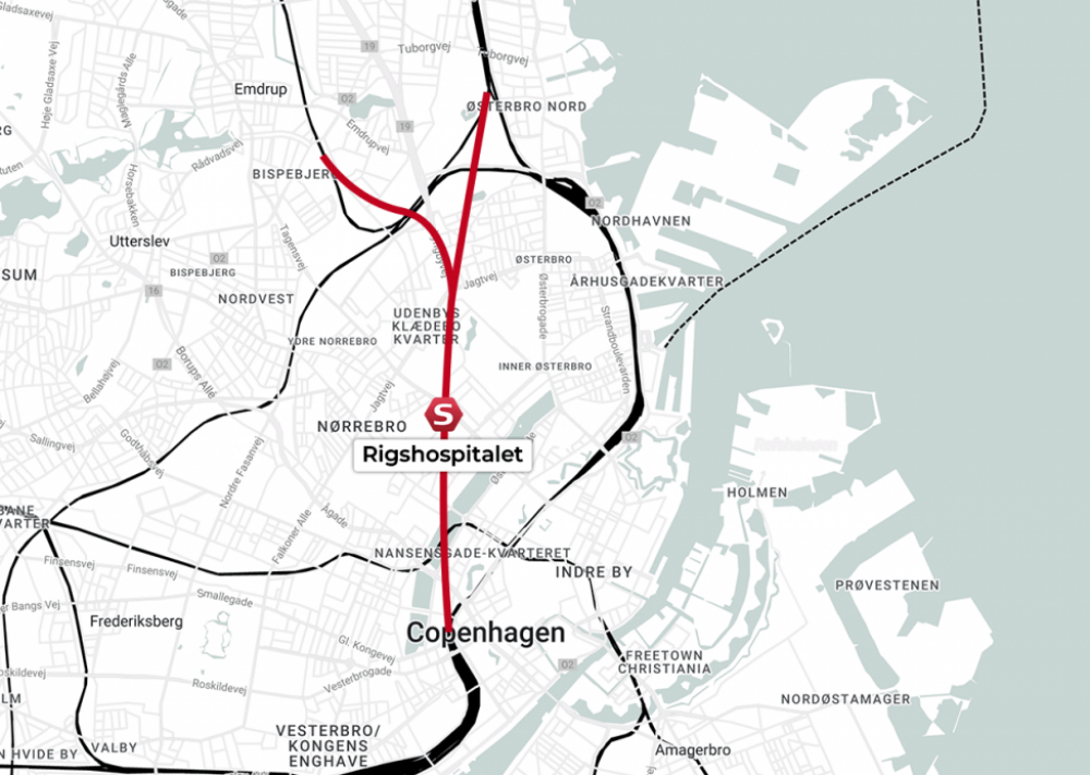 Ny underjordisk S-togslinje