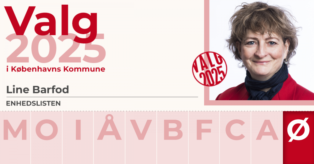 valgkort enhedslisten kommunalvalg 2025