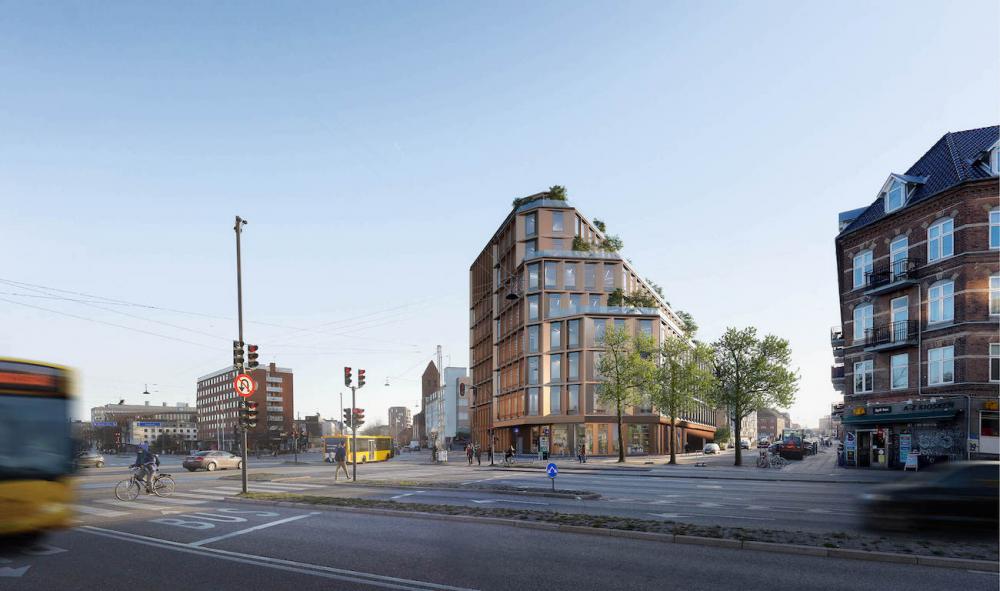 Kontorhøjhus Vibenshus Runddel