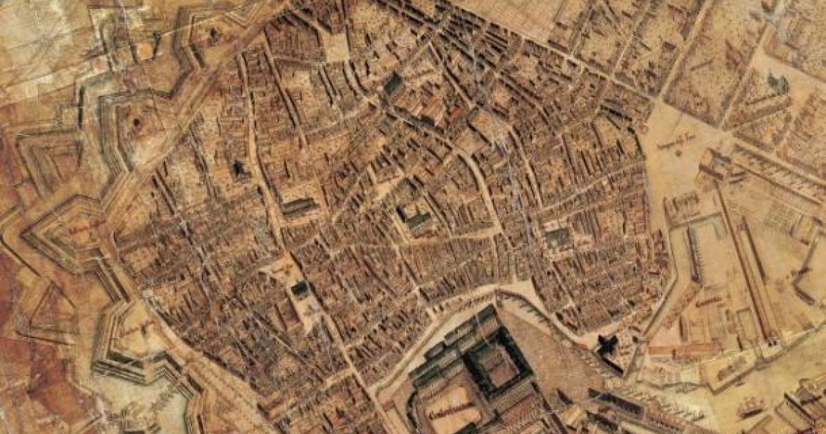 Geddes Eleverede Kort Over KøBenhavn 1761 Husk paryk, pudder og næseklemme | MagasiKBH Geddes Eleverede Kort Over KøBenhavn 1761