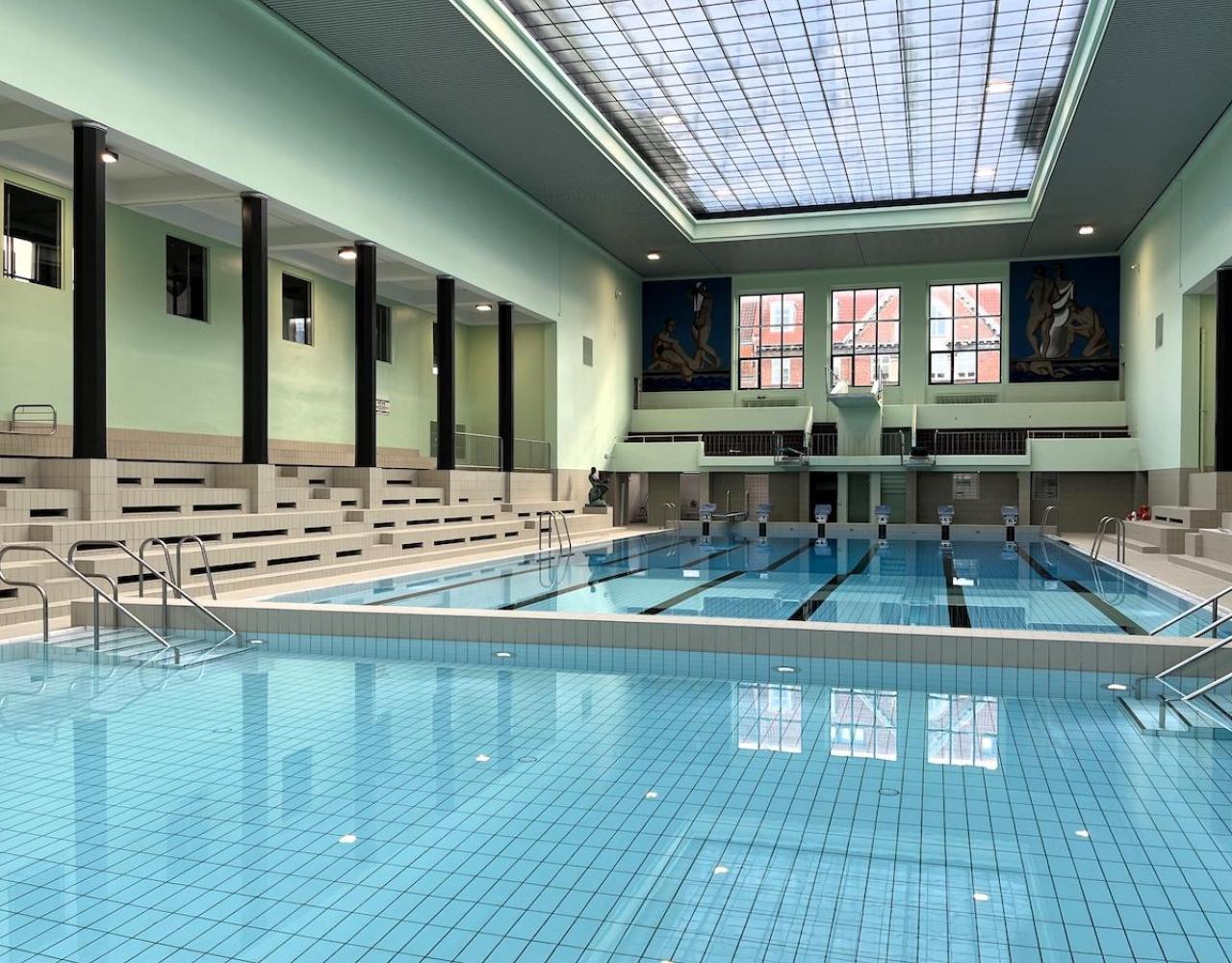frederiksberg, svømmehal, bassin