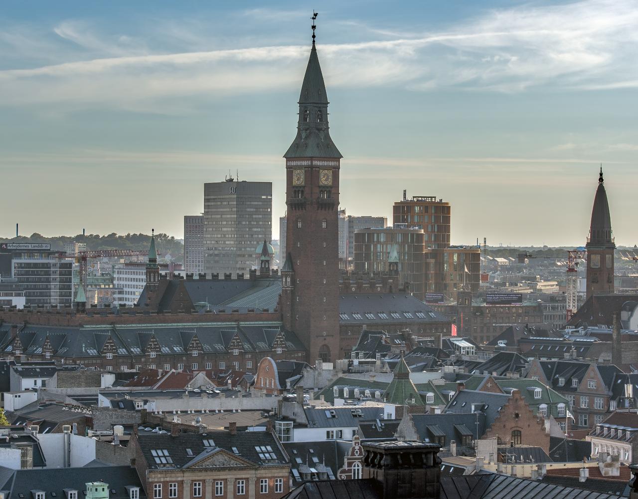 københavns rådhus skyline