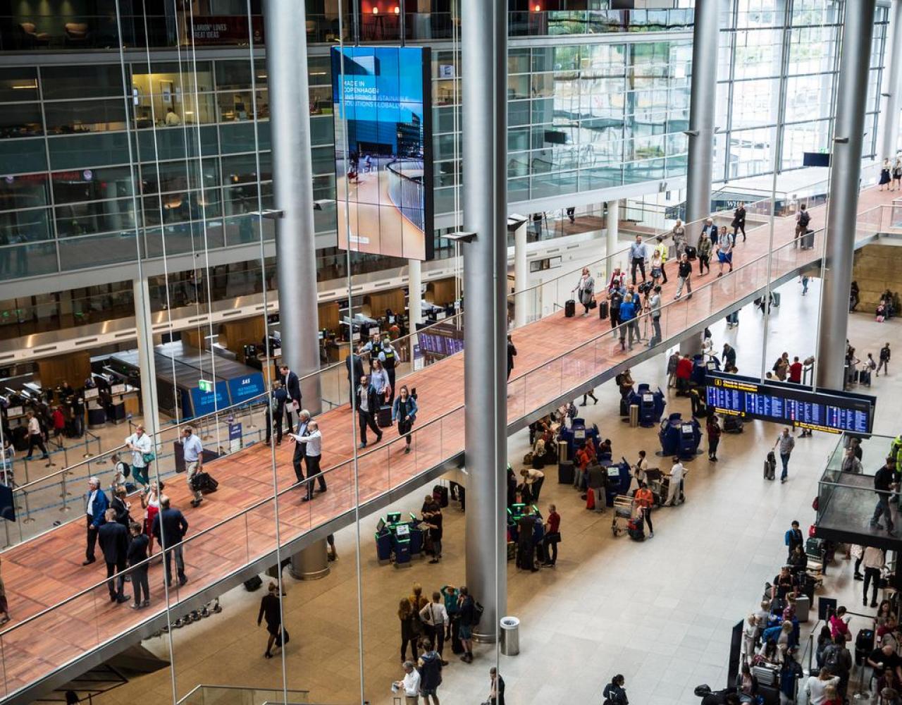 københavns lufthavn gangbro