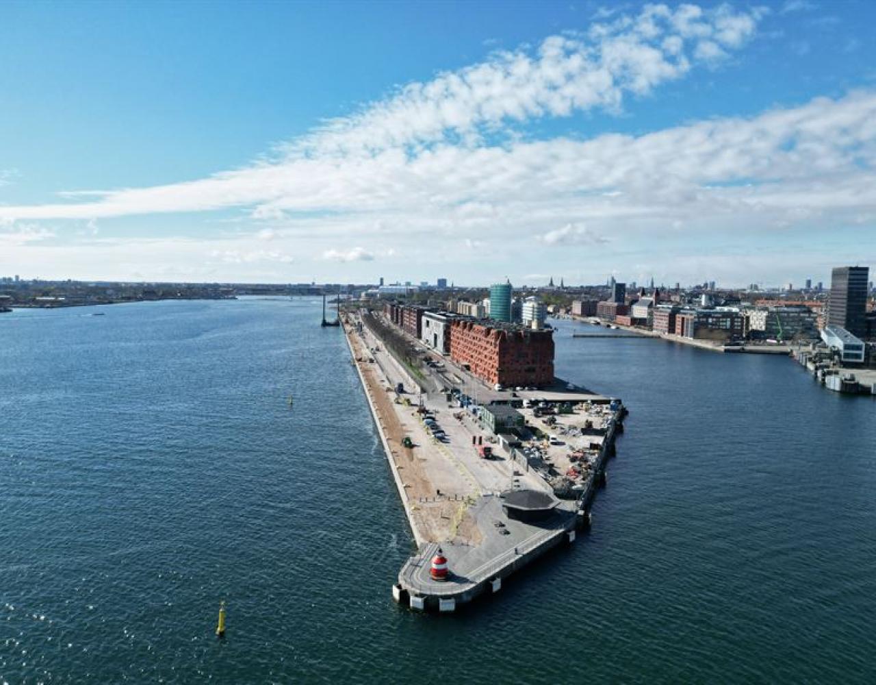 langelinie, luftfoto, københavns havn