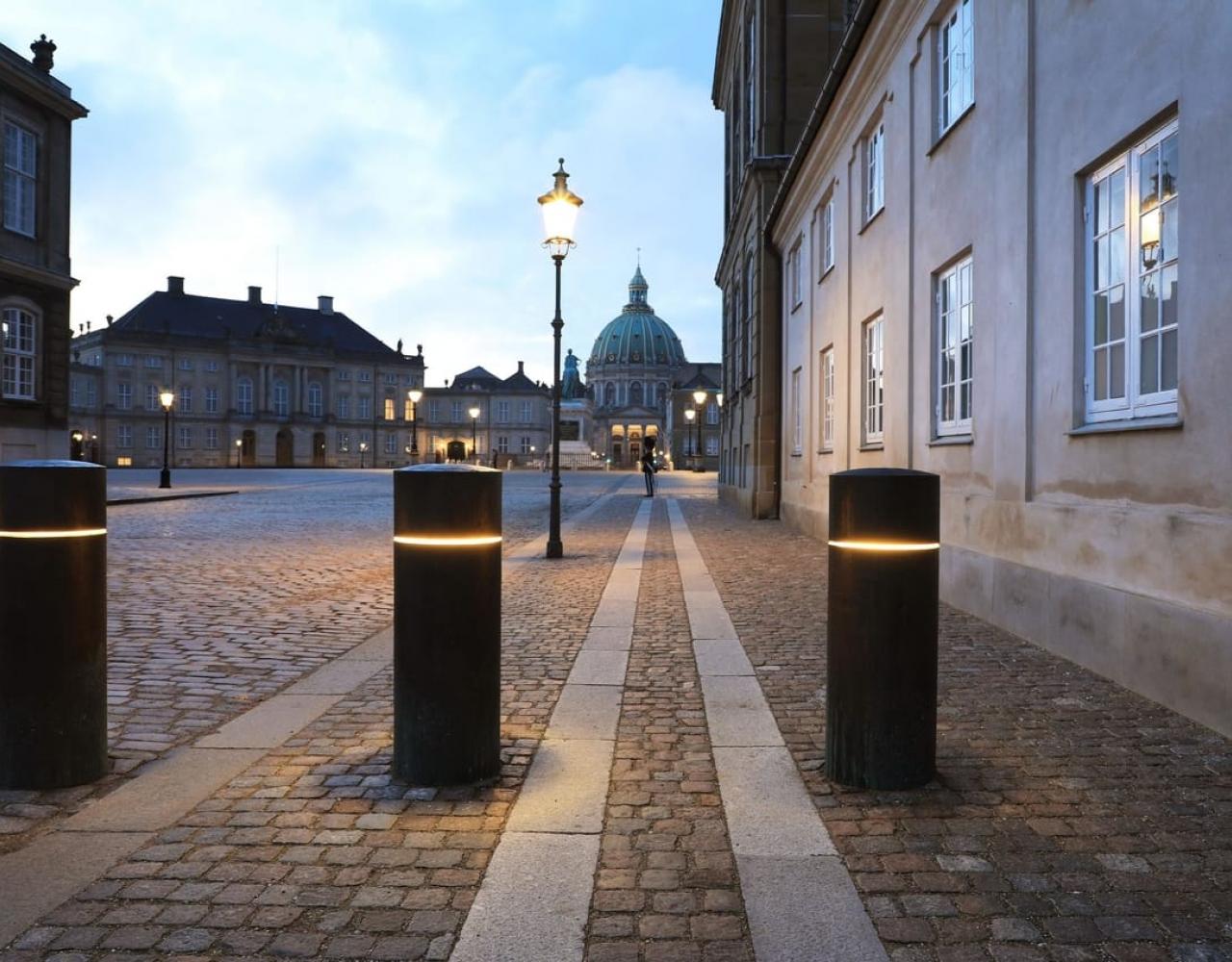 terrorsikring af amalienborg slotsplads