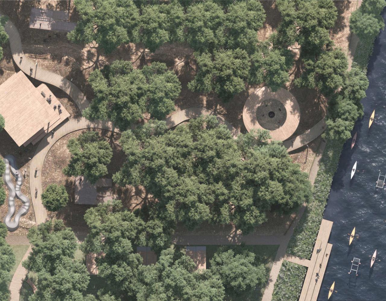 arsenaløen, visualisering, helhedsplan