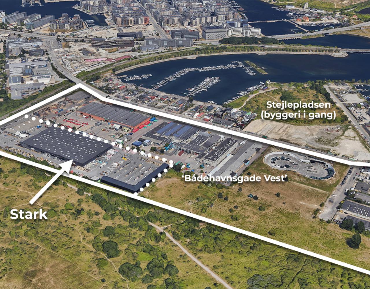 Bådehavnsgade Vest overblik 2025 stark