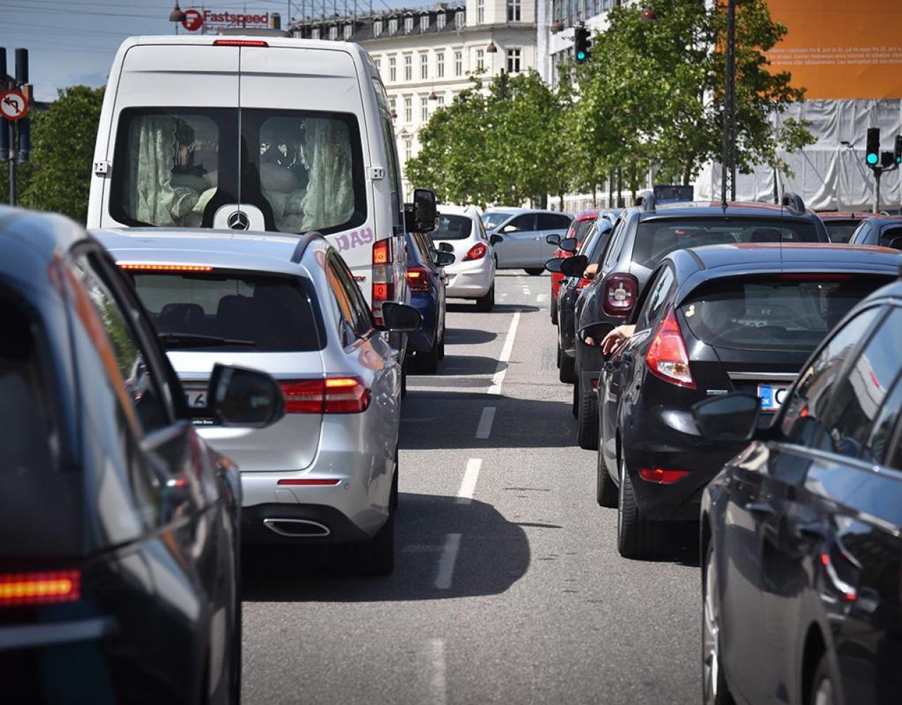 hc andersens boulevard, biler, trafik
